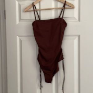 Brown h&m swim suit. US size 6.